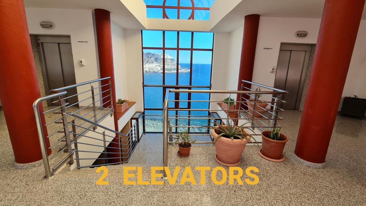 Deluxe 3 Rooms74M2,2Air Condit 2Tv Seaview On Amadores,2 Heatpools, Parking, 600 Mb,Dishwasher,2Lift,,3 Beaches プラヤ・デル・クーラ エクステリア 写真