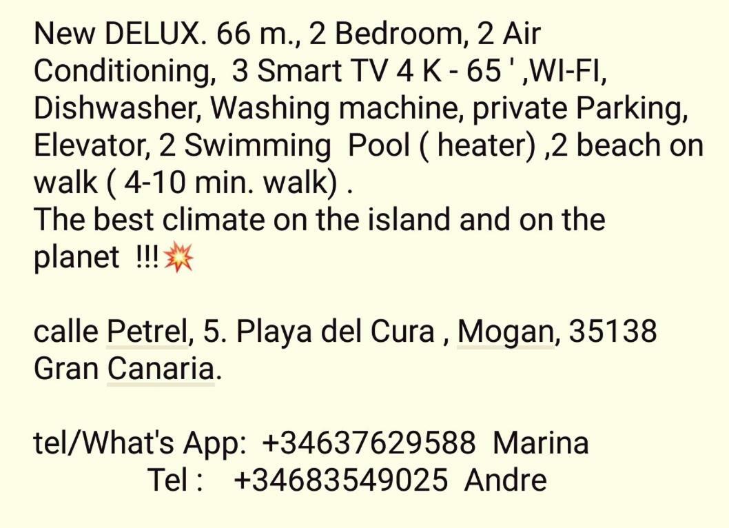 Deluxe 3 Rooms74M2,2Air Condit 2Tv Seaview On Amadores,2 Heatpools, Parking, 600 Mb,Dishwasher,2Lift,,3 Beaches プラヤ・デル・クーラ エクステリア 写真